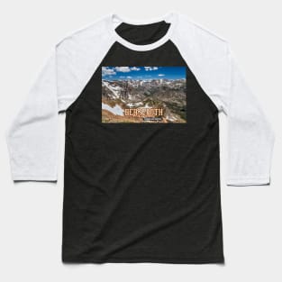 Beartooth Highway Wyoming and Montana Baseball T-Shirt